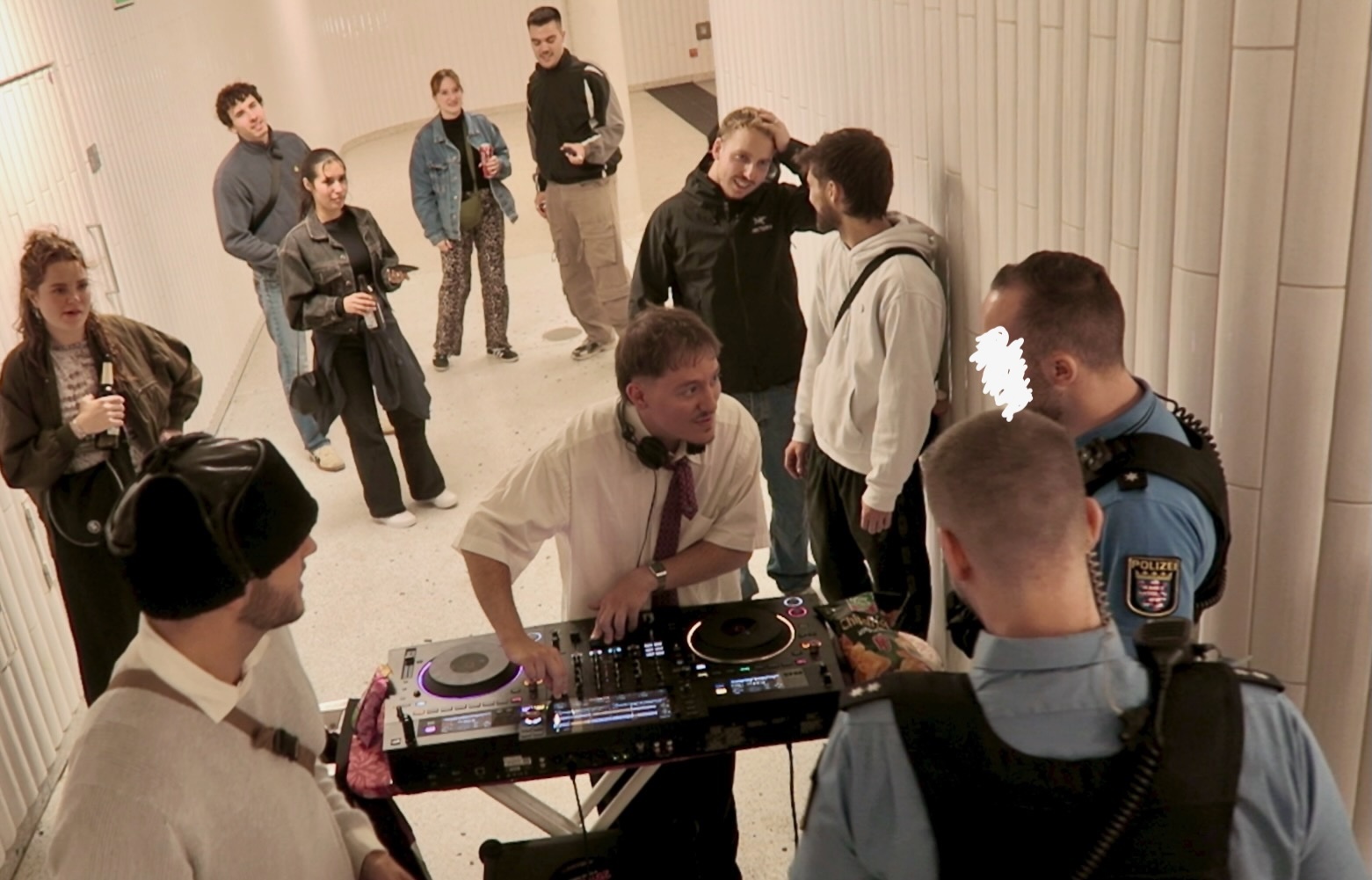 Loading image: the police stopping session two.