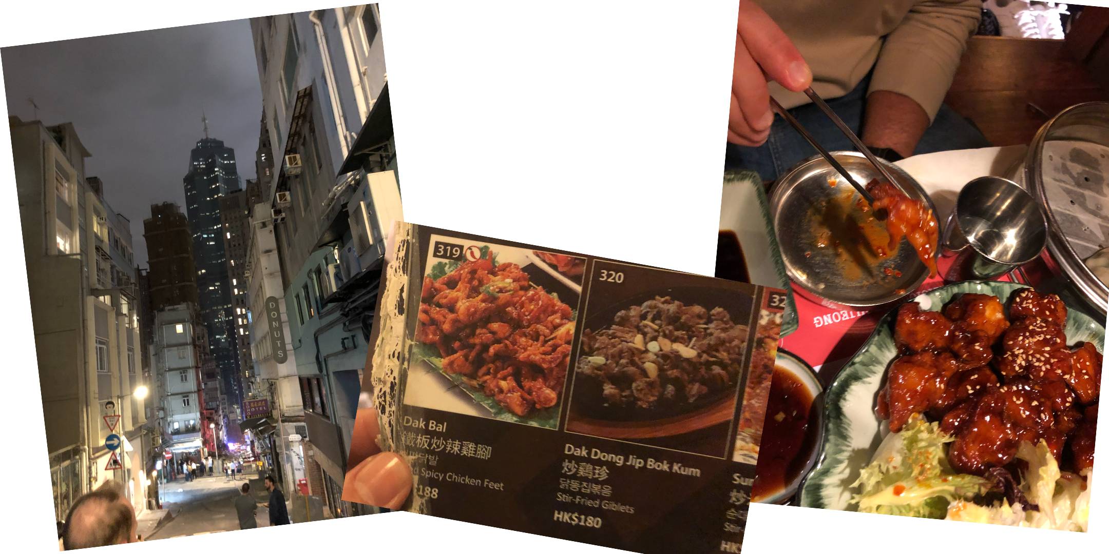 chicken feet, train driving and hongkong exploring