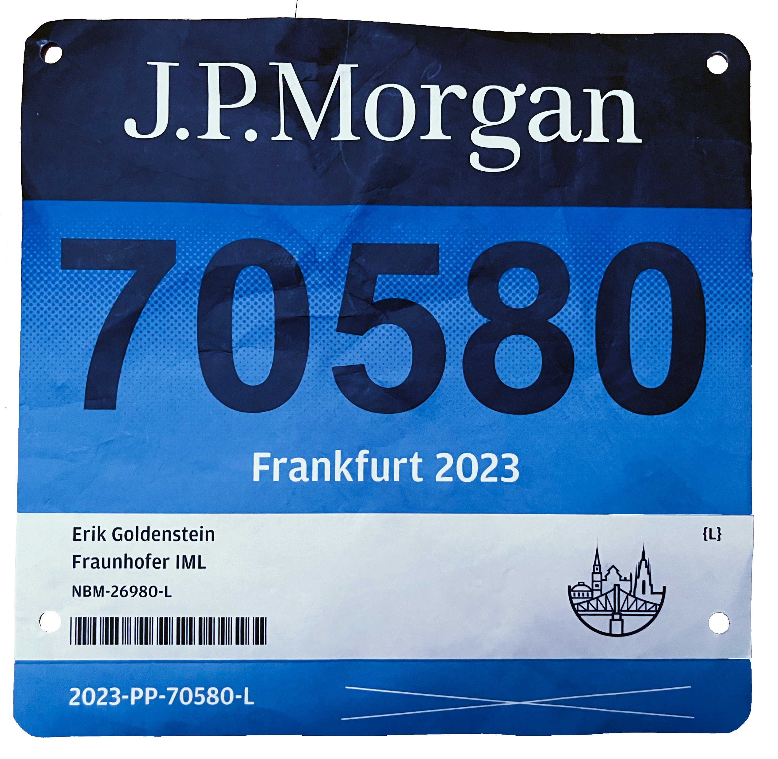 my bib number example